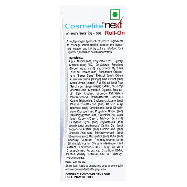 COSMELITE NEXT ROLL ON Lotion 50ml - Dry Skin-Emo