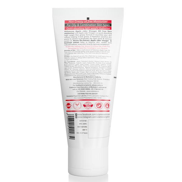 Volamena Apple Cider Vinegar Face 100ml - Face Creams