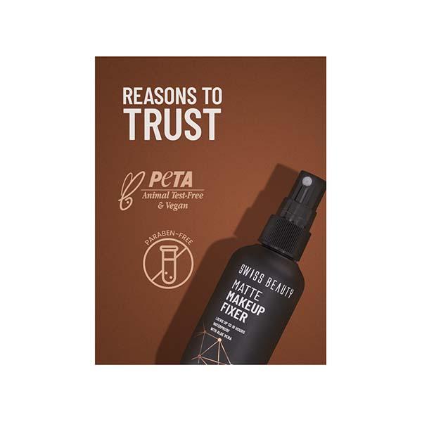 Swiss Beauty Matte Makeup Fixer 70 ml - Setting Spray