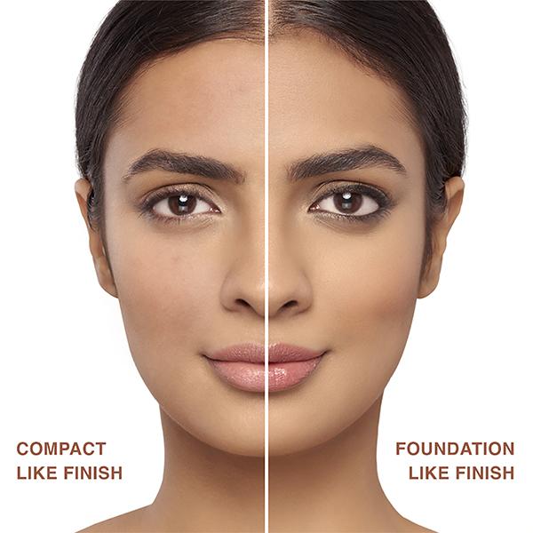 Lakme 9to5 Unreal Dual Cover Pressed Powder, 2 In 1 Compact + Foundation, 34 Almond, 9 gm - Compact Powder