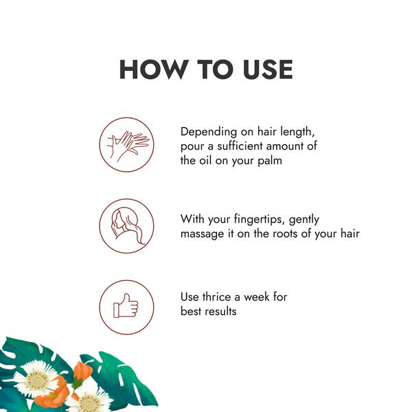 Kapiva Hair Rituals Bhringraj Hair Nourish Oil 200 ml - Hair Oils