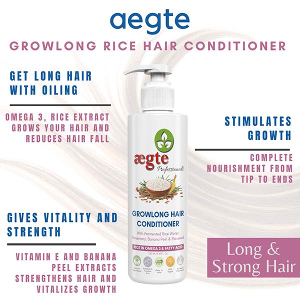 Aegte Growlong Conditioner For Hair 250 ml - Conditioners