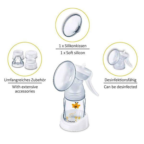 Beurer Manual Breast Pump (BY 15) - Breast Feeding Tools