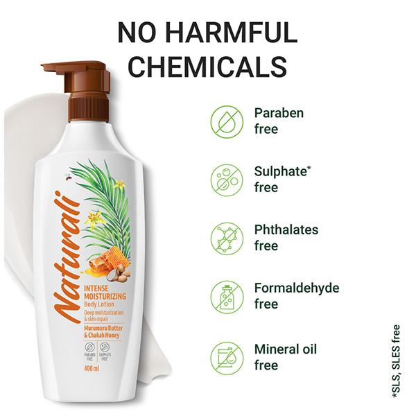 Naturali Intense Moisturizer Body Lotion Body Lotion Lotions & Creams 400 ml - Lotions & Creams