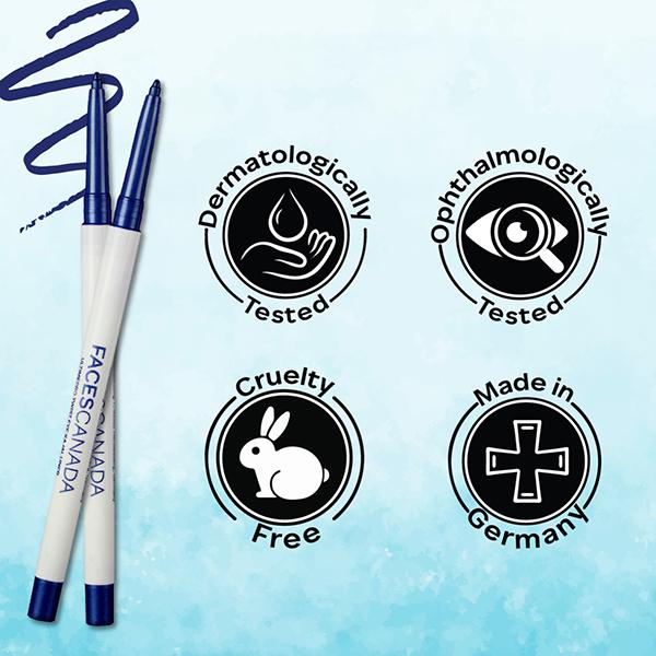 Facescanada Ultimepro Twist Eye Kajal Liner Azure 05 0.35 gm - Kajal & Kohls