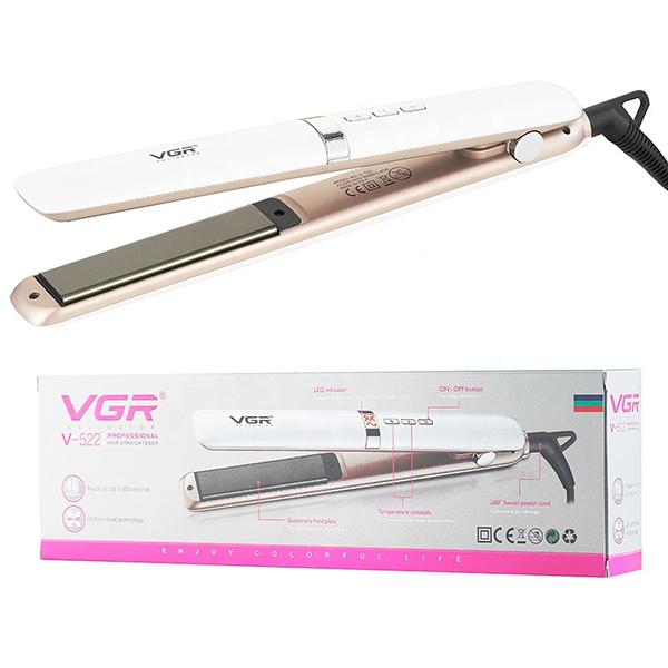 Netmeds | VGR V-522 23 MM Slim plate Hair Straightener with Ceramic coated plate 1's
