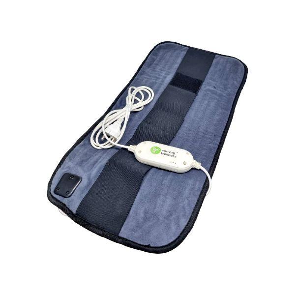 Netmeds | Sahyog Wellness Velvet Orthopaedic Electric Heating Pad - Grey (XXL)