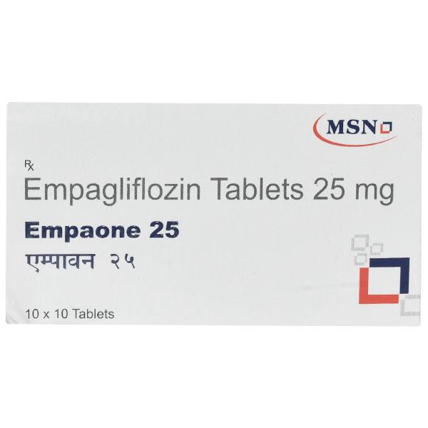 EMPAONE 25 Tablet 10's - Diabetes-Ant