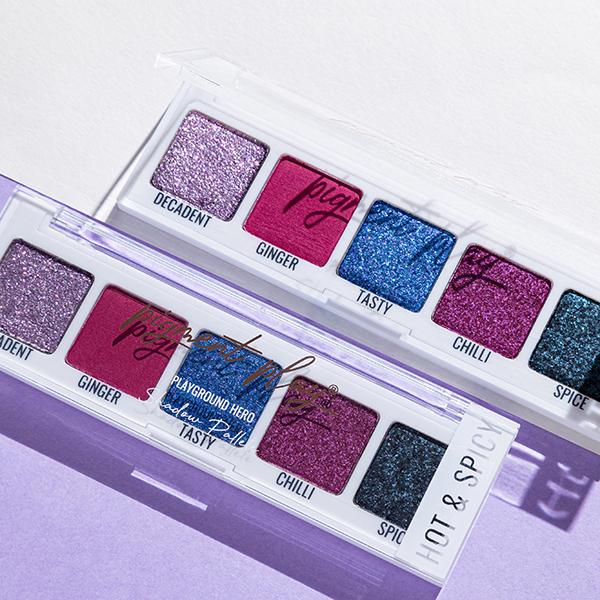 Pigment Play Sugar & Spice Shadow Palette - Hot & Spicy 4.5 gm - Eye Shadow Palettes