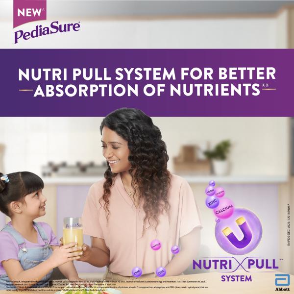 Pediasure Scientifically Designed Nutrition Drink Refill - Vanilla Flavour 950 g - Kids Nutrition