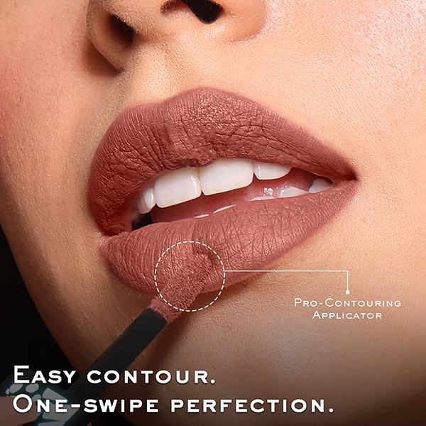 Kiro Velvet Souffle Soft Matte Liquid Lipstick - Rich Nutmeg 5 ml - Liquid Lipsticks