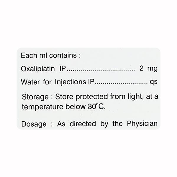 Oxaltero 100mg Injection 1'S - Cancer Oncology-Cyt