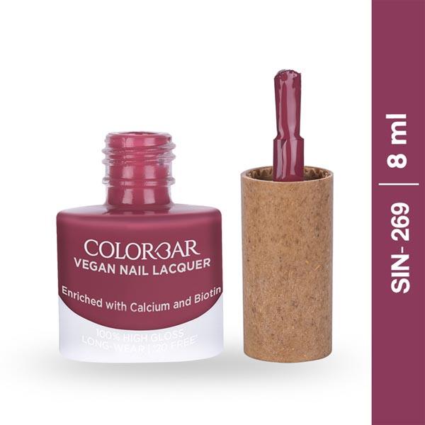 Colorbar Vegan Nail Lacquer-Sin-269 8 ml - Nail Polish