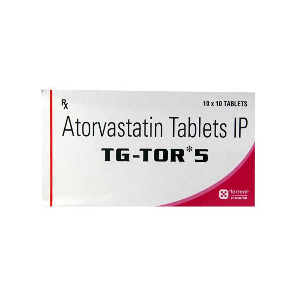 TG Tor 5mg Tablet 10'S - High Cholesterol-Dys