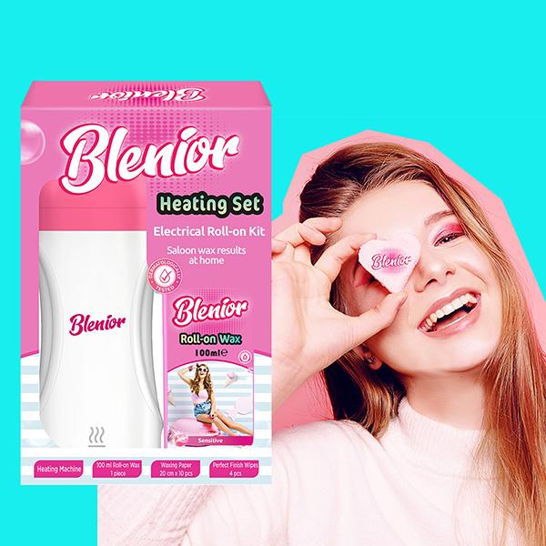 Blenior Body Strips 12 Pcs - Thick & Dense Hair 1's - Shaving & Hair Removal