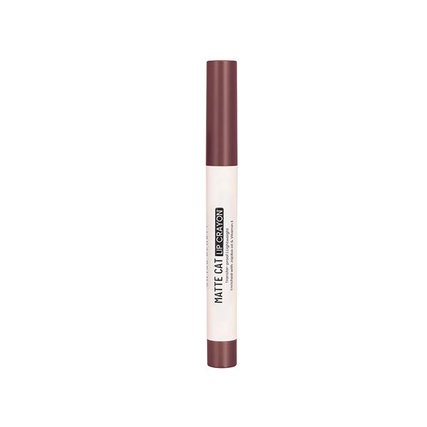 Swiss Beauty Non-Transfer Matte Cat Lip Crayon, Shade - Brick Shell 1.5 gm - Lip Crayons