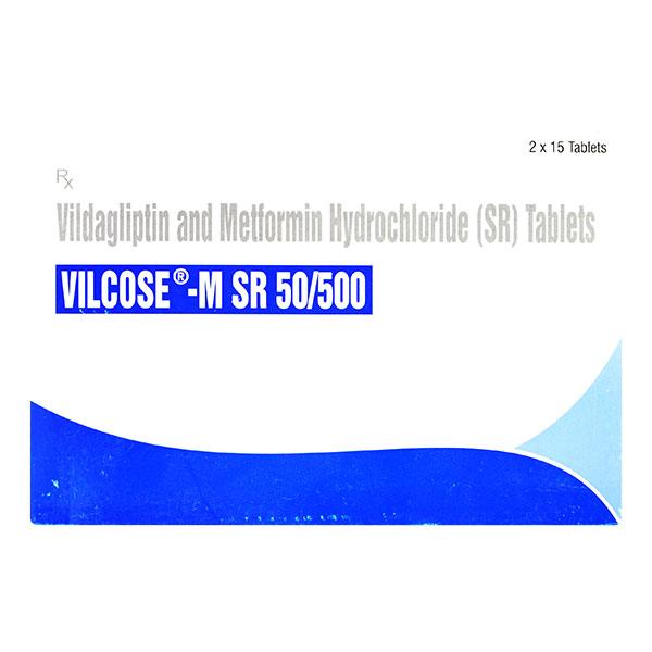 VILCOSE M SR 50/500 Tablet 15's