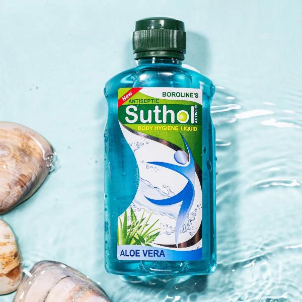 Netmeds | Boroline's Antiseptic Suthol Active Body Hygiene Liquid - Aloevera 200 ml