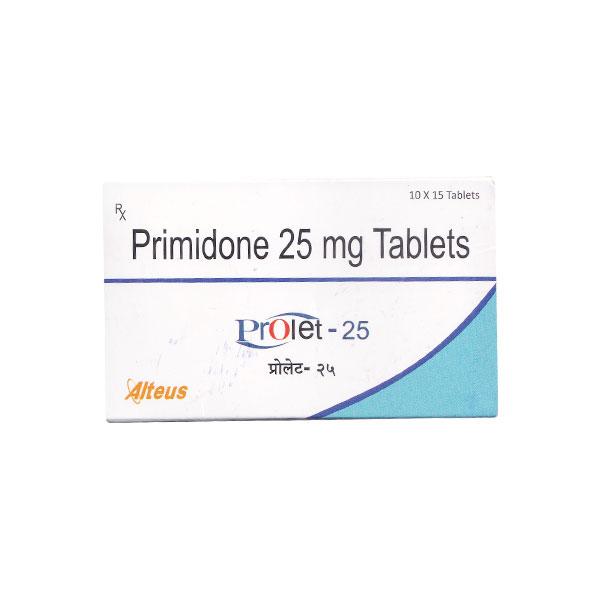PROLET 25 Tablet 15's - Epilepsy/Convulsion-Ant