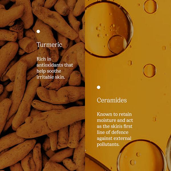 82E Turmeric Shield Sunscreen Serum SPF 40 PA+++ with Turmeric and Ceramides 30 ml - Face Serum