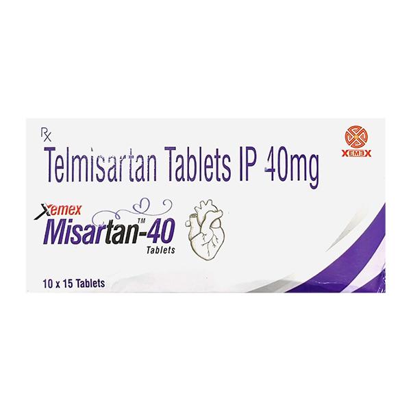 MISARTAN 40 Tablet 15's - Hypertension-Ang
