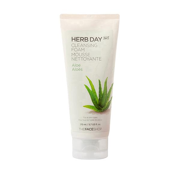 Netmeds | The Face Shop Herb Day 365 Cleansing Foam Aloe 170 ml