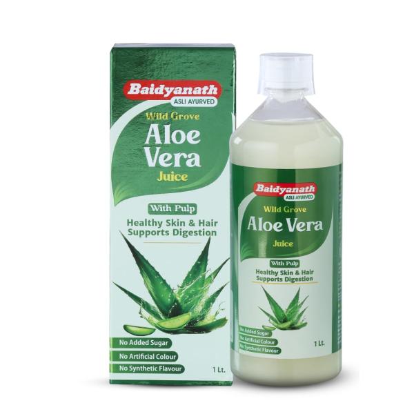Netmeds | Baidyanath Wild Grove Aloe Vera Juice 1 L
