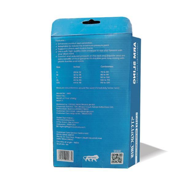 STERGIC IRIS Arm Sling Unisex (XL) 1's - Arm/Elbow Supports