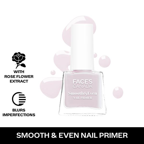 Faces Canada Smooth & Even Nail Primer Cc704 5ml - Nail Care