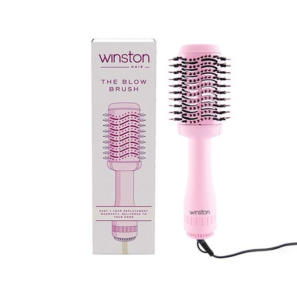Netmeds | WINSTON Blow Drying Brush With Adjustable Temperature Setting 1200W - Pink 1's