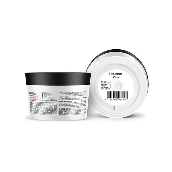 Buds & Berries Rice Water and Chia Seeds Hair Masks 200 ml - Hair Masks & Packs