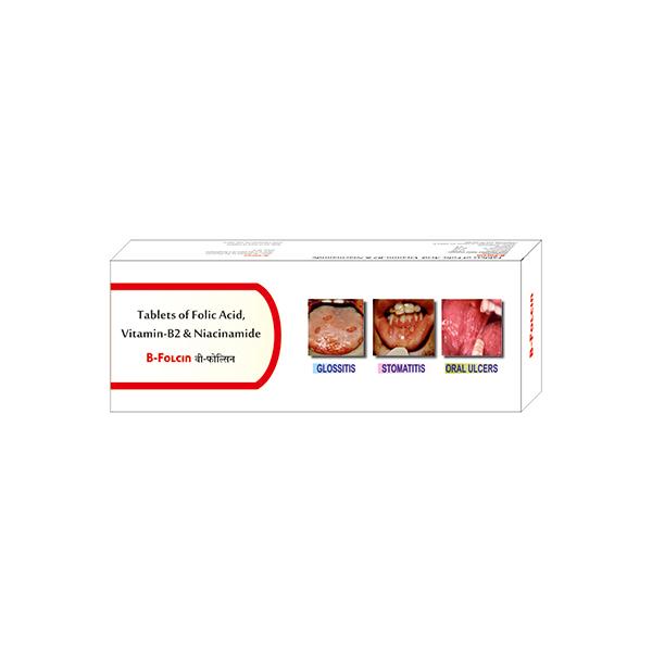 B FOLCIN Tablet 10's - Supplements-Vam