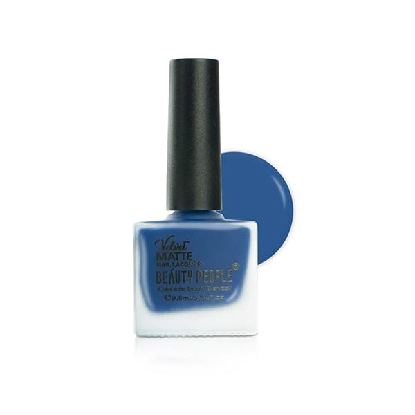 Beauty People Velvet Matte Nail Polish Matte - Me - Navy - 372 9.9 ml - Nail Polish