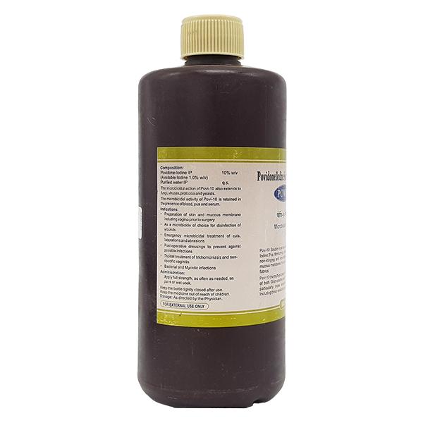 POVI 10 Solution 500ml - Skin Infections-Ski
