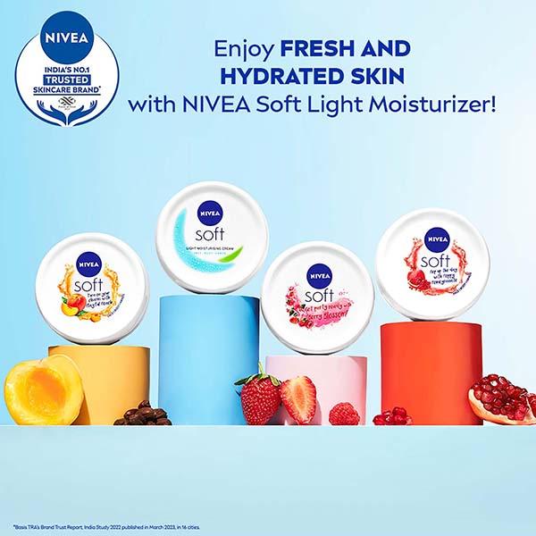 Nivea Soft Light Moisturiser 100 ml - Face Moisturizers
