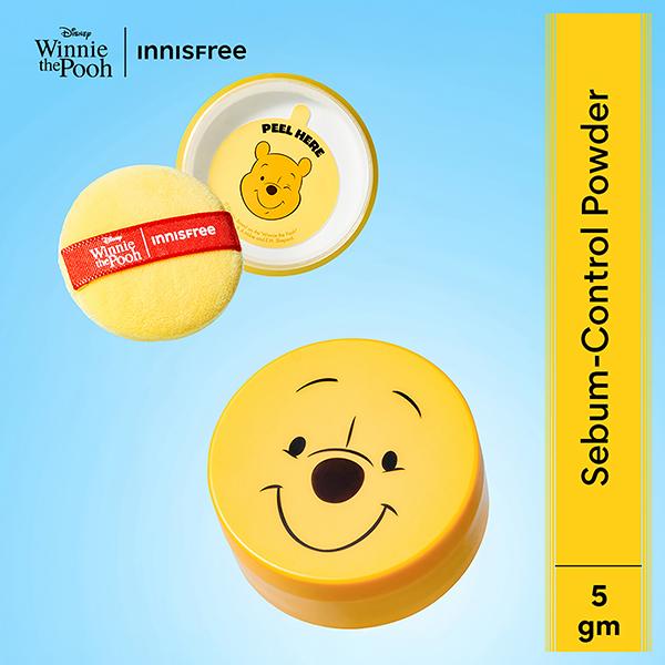 Netmeds | Innisfree No Sebum Mineral Powder For Oil Control, Makeup Fixer - Pooh 5 gm