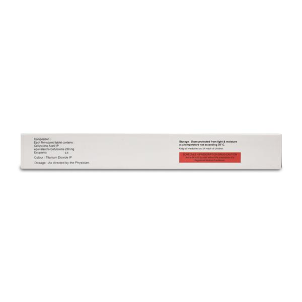 Axifur 250mg Tablet 10'S - Bacterial Infections-Cep