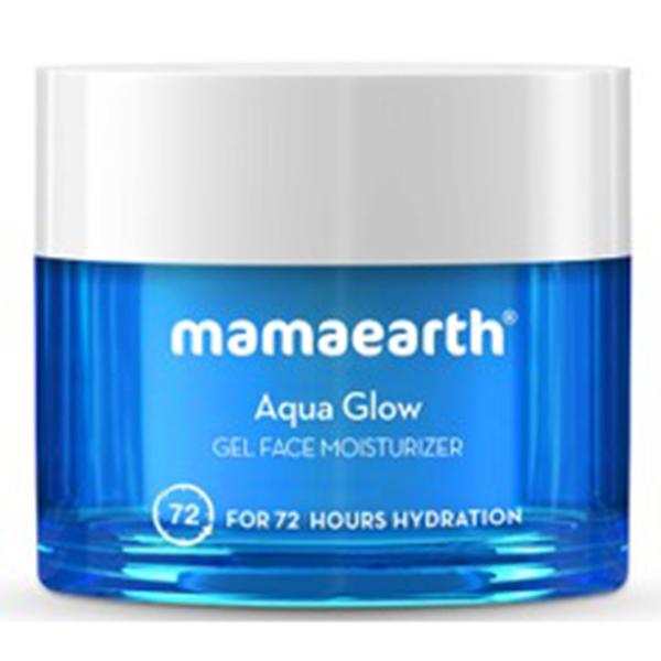 Mamaearth Aqua Glow Gel Face Moisturizer with Himalayan Thermal Water & Hyaluronic Acid for 72 Hours Hydration 100ml - Face Moisturizers