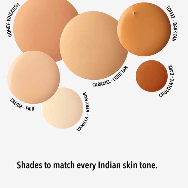 Blue Heaven 12Hr Stay Waterproof, Lightweight Flawless Liquid Concealer - Cream 201 17ml - Concealer