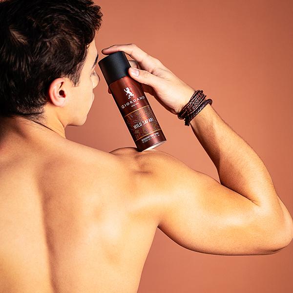 Giordano Wild Safari Deodorant Spray 200 ml - Men Deodorants/Roll-Ons