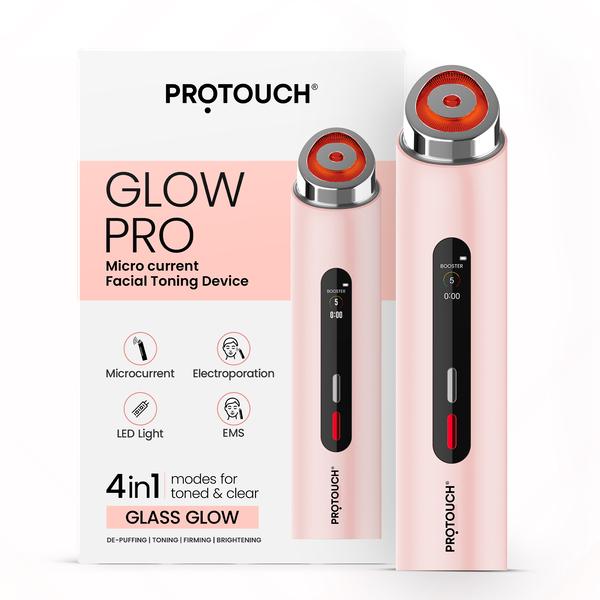 Netmeds | Protouch Glow Pro - Microcurrent Facial Toning Device - Blush 1's