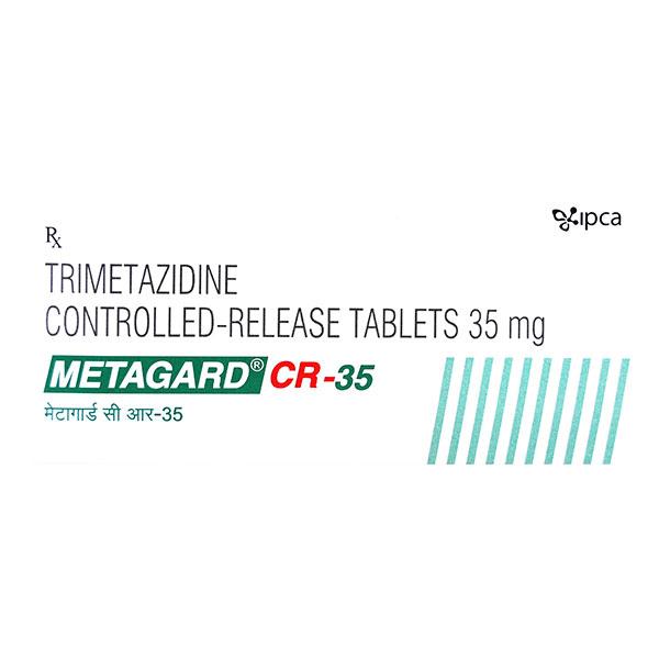 Metagard CR 35mg Tablet 10'S - Angina