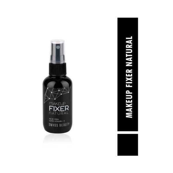 Netmeds | Swiss Beauty Long Lasting Makeup Fixer Natural Aloe Vera With Vitamin-E 70 ml