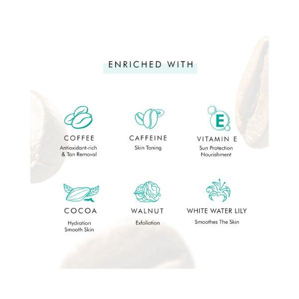 mCaffeine Coffee De Tan Face Polishing Kit 240 gm - Face Gels