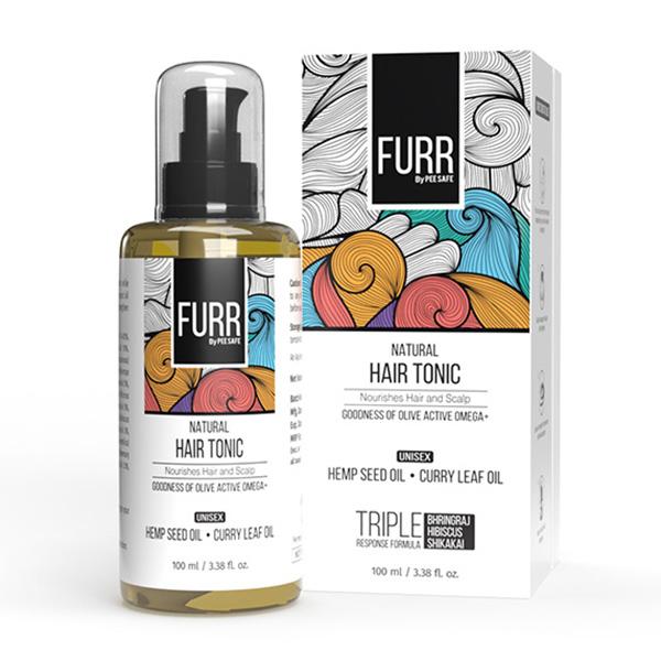 Netmeds | FURR By Pee Safe Natural Hair Tonic For Hair Nourishment and Frizz Control For Men and Women 100 ml