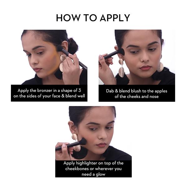 SUGAR Cosmetics Contour De Force Face Palette 01 Subtle Summit 12 gm - Face Palettes