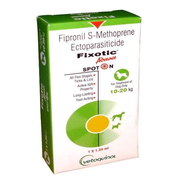 Netmeds | Vetoquinol Fixotic Advance Spot On Drops 1.34 ml
