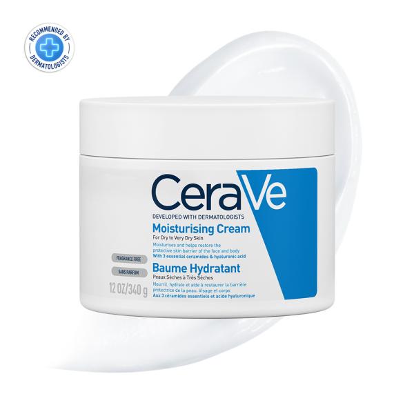 CeraVe Moisturising Cream For Dry To Very Dry Skin 340 gm - Lotions & Creams