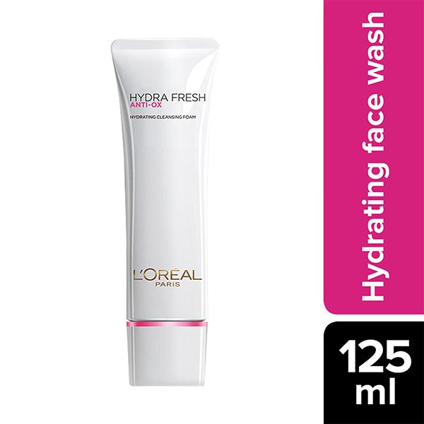 L'Oreal Paris Hydrafresh Anti-Ox Grape Seed Creamy Foam 125 ml