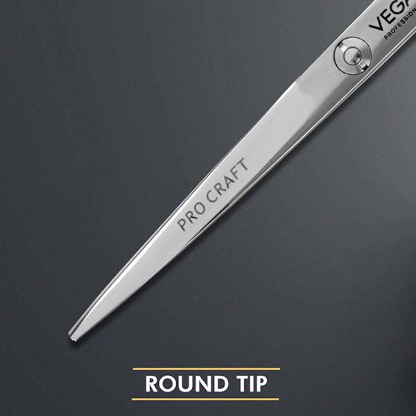 Vega Professional Pro Craft 5' Silver Line Hairdressing Scissor (VPVSC-16) 1's - Grooming Kits
